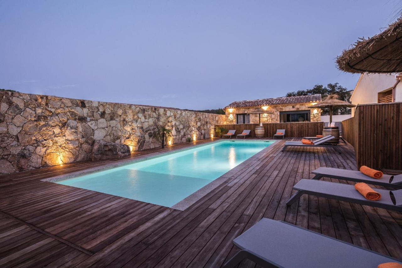 Petra D'Oro Villa Palombaggia Порто-Векио Екстериор снимка